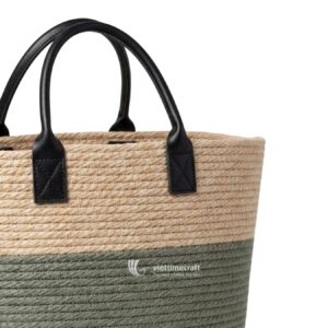 Faux Wicker Handbag from Viettimecraft - M0791