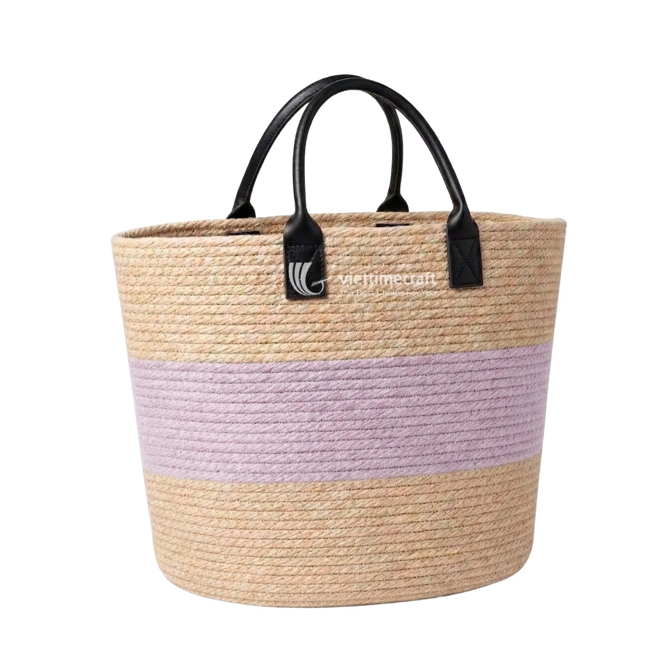 Faux Wicker Handbag from Viettimecraft - M0791