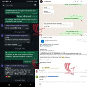 Viettimecraft customers review Vietnam Handicraft