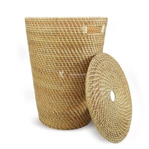 Set rattan woven basket, laundry basket for home decoration wholesale