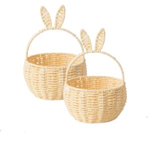 Bunny Easter Woven Baskets for Kids I Viettimecraft - GI00050