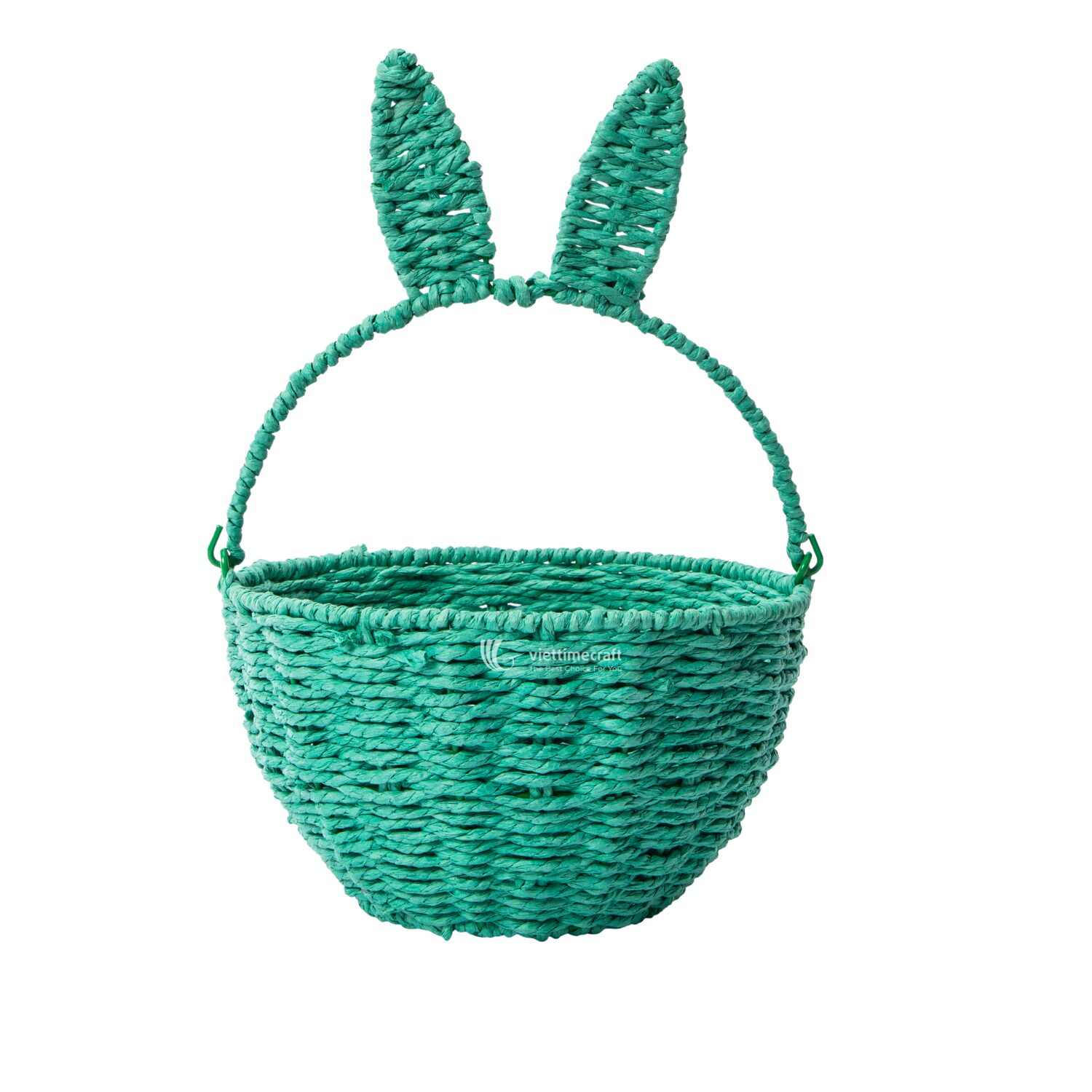 Bunny Easter Woven Baskets for Kids I Viettimecraft - GI00050