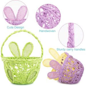 Bunny Easter Woven Baskets for Kids I Viettimecraft - GI00050