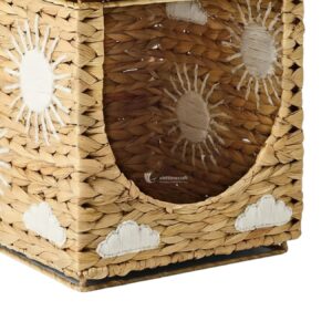 Water Hyacinth Storage Cube - B00537 I Viettimecraft