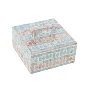 Pastel Color MOP Inlaid Jewelry Box - KT0074 I Viettimecraft