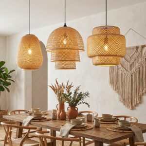 Bamboo Lampshade - Viettimecraft - TD00443