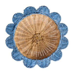 Rattan Pedestal Fruit Bowl - M0788 I Viettimecraft