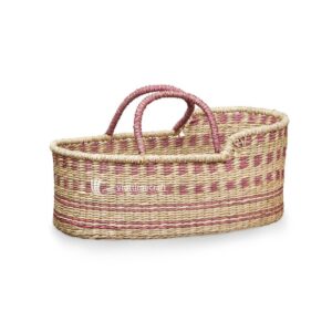Seagrass Moses Basket For Nursery I Viettimecraft - C00799