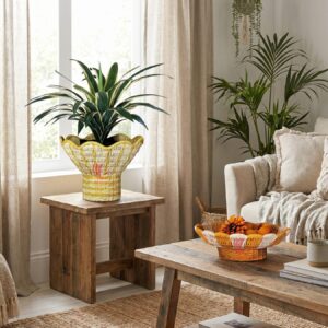 Paper Pedestal Fruit Bowl - GI00051 I Viettimecraft