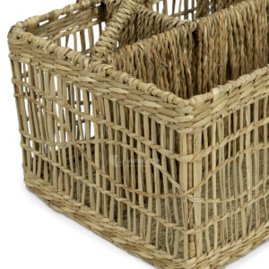Woven Seagrass Utensil Holder Wholesale Vietnam Manufacture