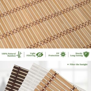Cordless Bamboo Blinds Wholesale Vietnam Handicraft Manufacturer