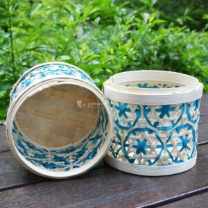 Bamboo Storage Box with Lid Wholesale | Handmade Bamboo Gift Box Vietnam