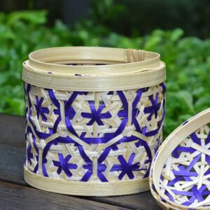 Bamboo Storage Box with Lid Wholesale | Handmade Bamboo Gift Box Vietnam