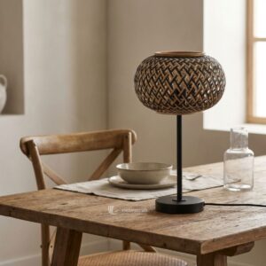 Bamboo Table Lamp Viettimecraft Handicraft Vietnam
