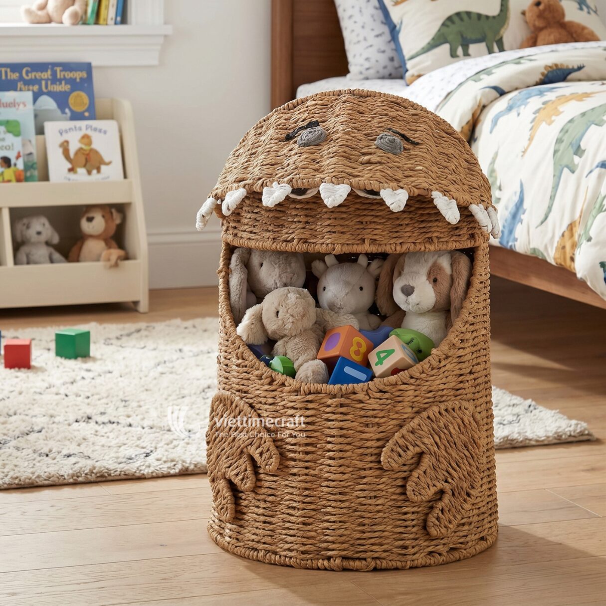 Paper Rope Monster Toy for Nursery - GI00052 I Viettimecraft