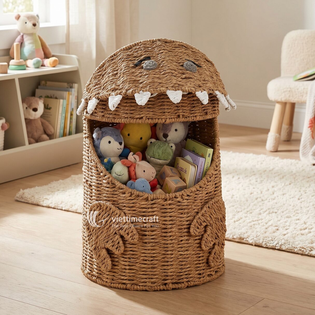 Paper Rope Monster Toy for Nursery - GI00052 I Viettimecraft