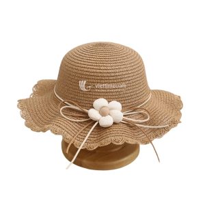 Paper Rope Straw Hat for Kids - GI00065 I Viettimecraft