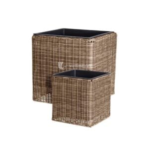 faux Rattan Planter Wholesale Viettimecraft Manufacturer
