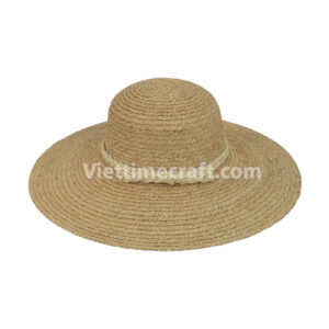 Straw Hat Viettimecraft Wholesale, Beach Sun Hat With Brim
