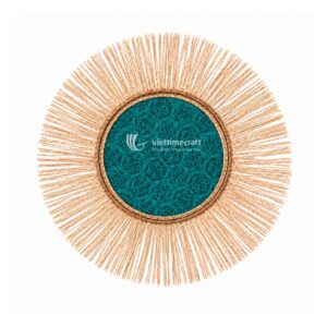Colorful Wicker Wall Decor I Viettimecraft