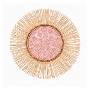 Colorful Wicker Wall Decor I Viettimecraft