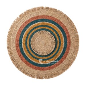 Round Wicker Wall Decor I Viettimecraft