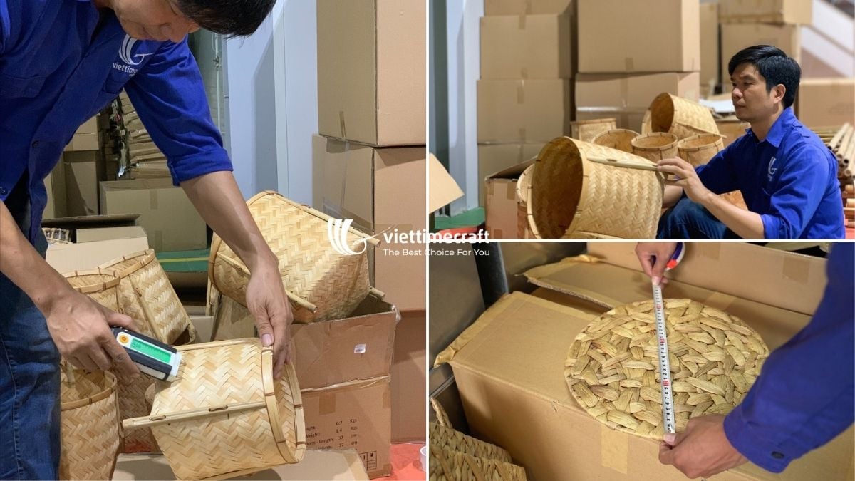 Quality Control (QC) procedure at the Viettime Craft facility