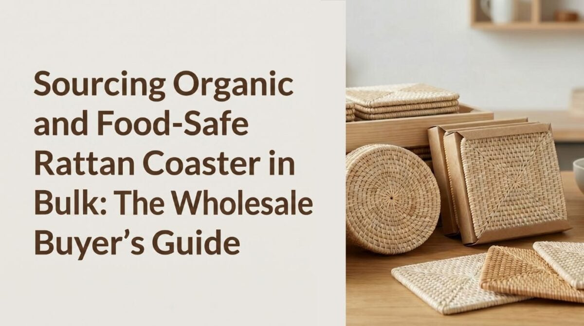 Sourcing Rattan Coaster in Bulk The Wholesale Buyer’s Guide - Viettimecraft