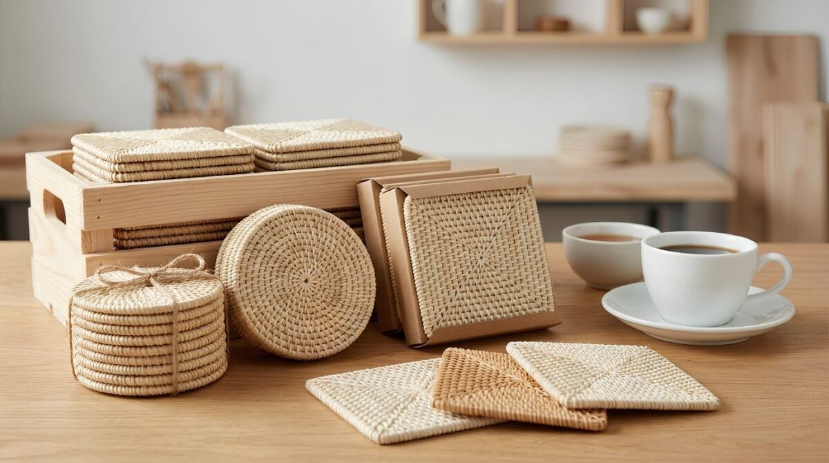 Sourcing Rattan Coaster in Bulk The Wholesale Buyer’s Guide - Viettimecraft