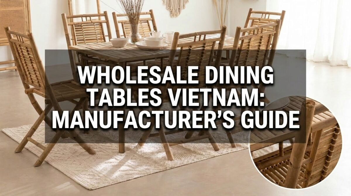 Wholesale Dining Tables Viettimecraft Manufacturer