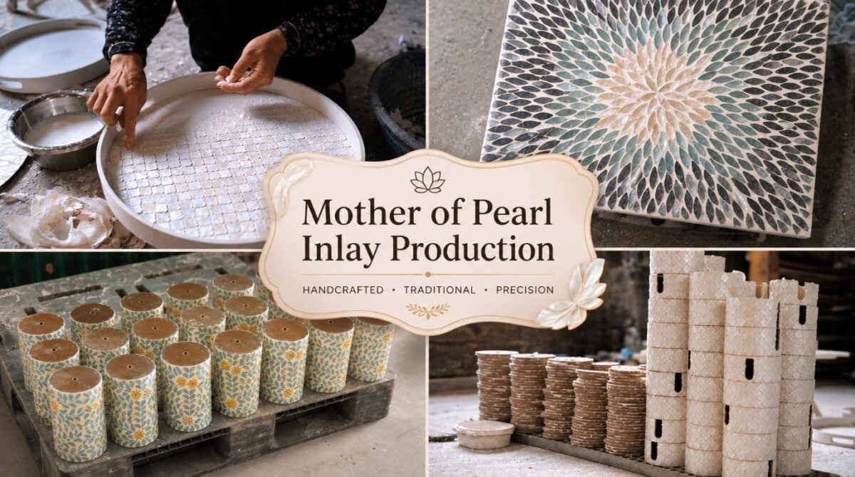 MOP Inlay Production I Viettimecraft