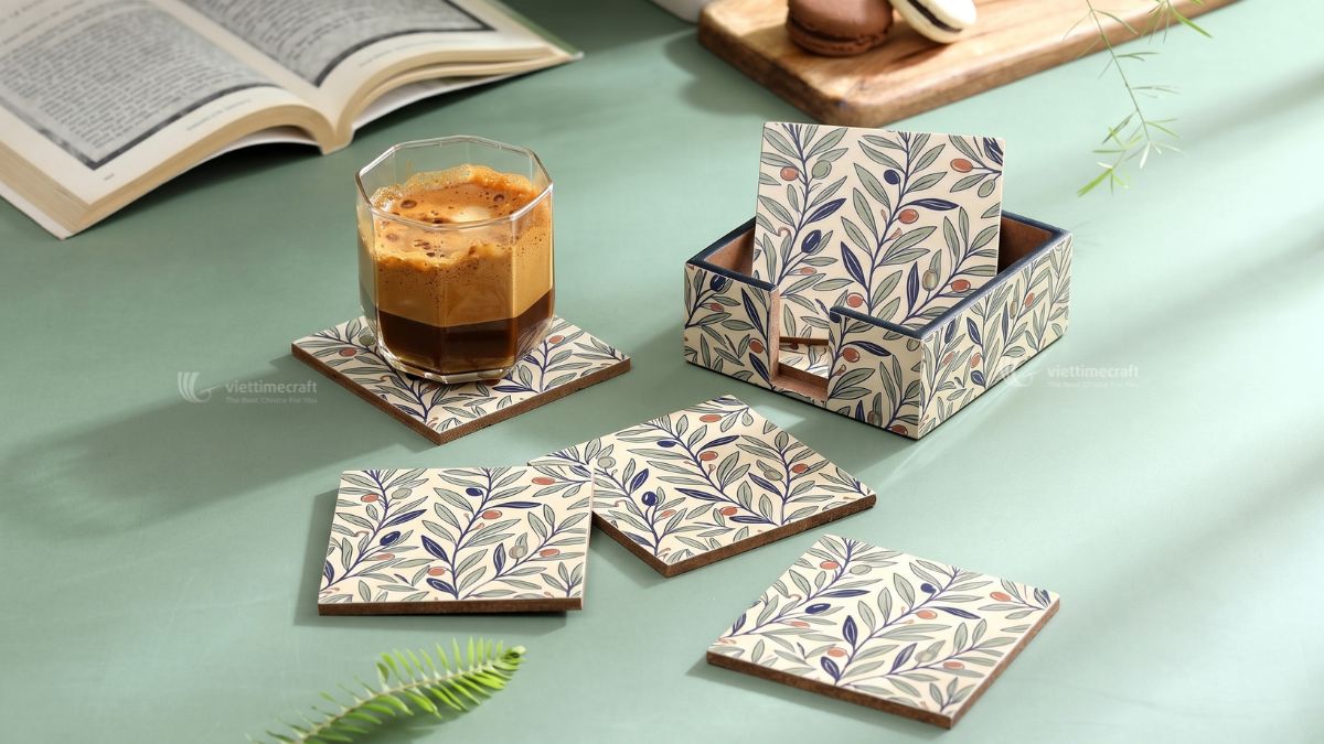 Viettimecraft offering OEM ODM lacquer coaster services