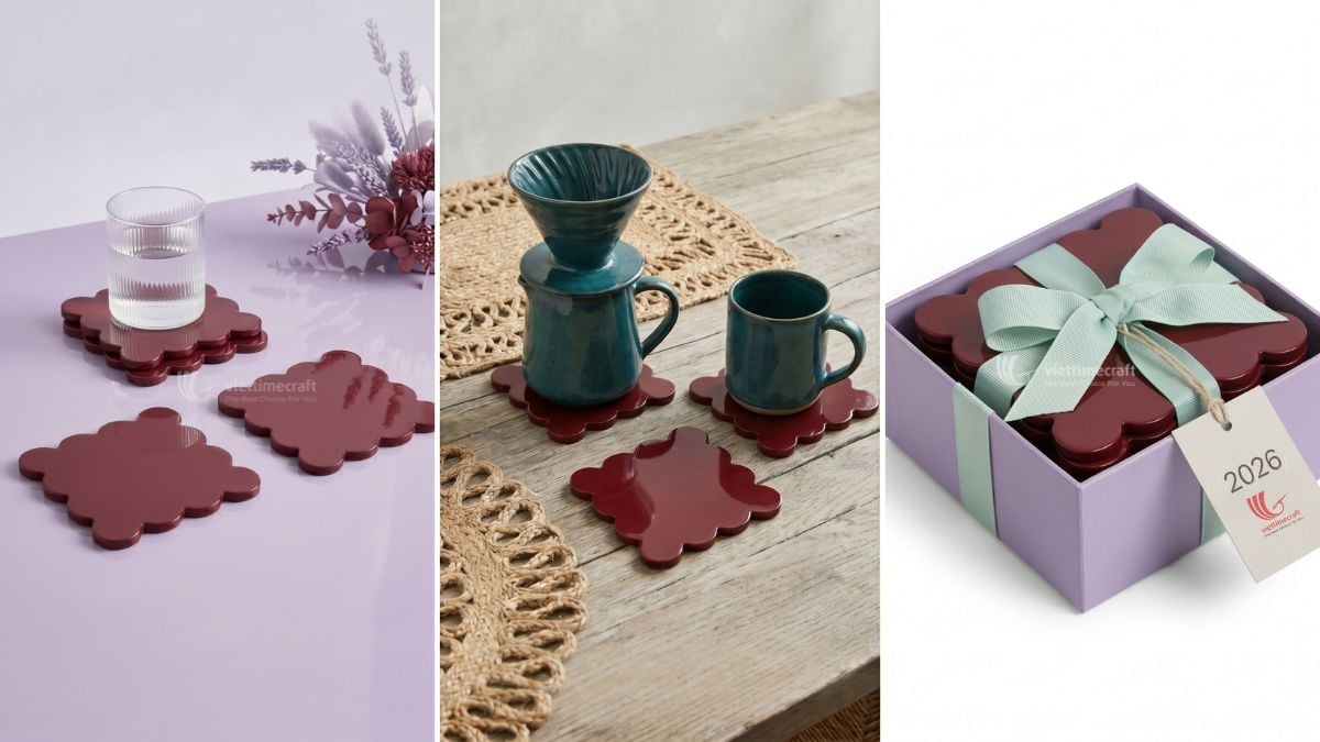 Vietnam manufacturer producing high-quality lacquer coasters