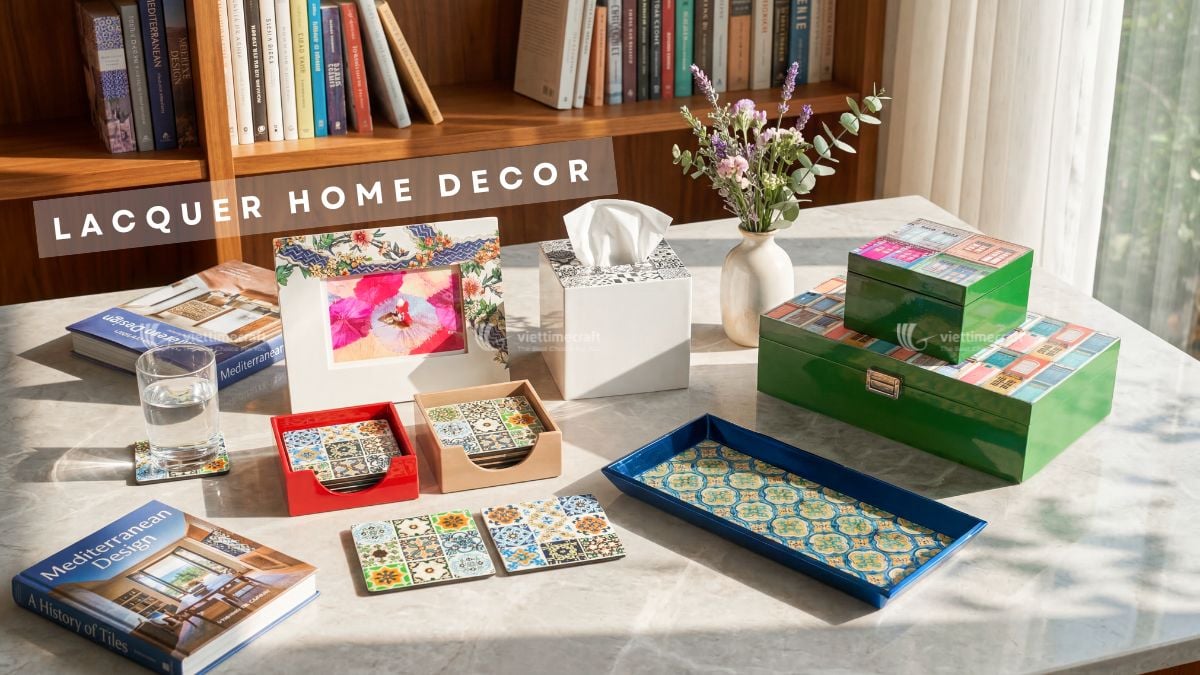 Lacquer Home Decor Viettimecaft Wholesale, Vietnam Manufacturer