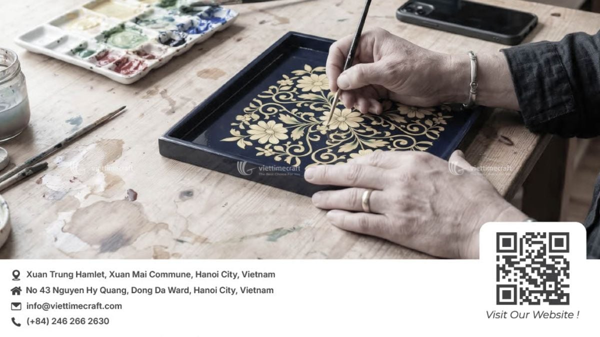 Lacquer Home Decor Vietnam Manufacturer, Lacquer Box And Tray