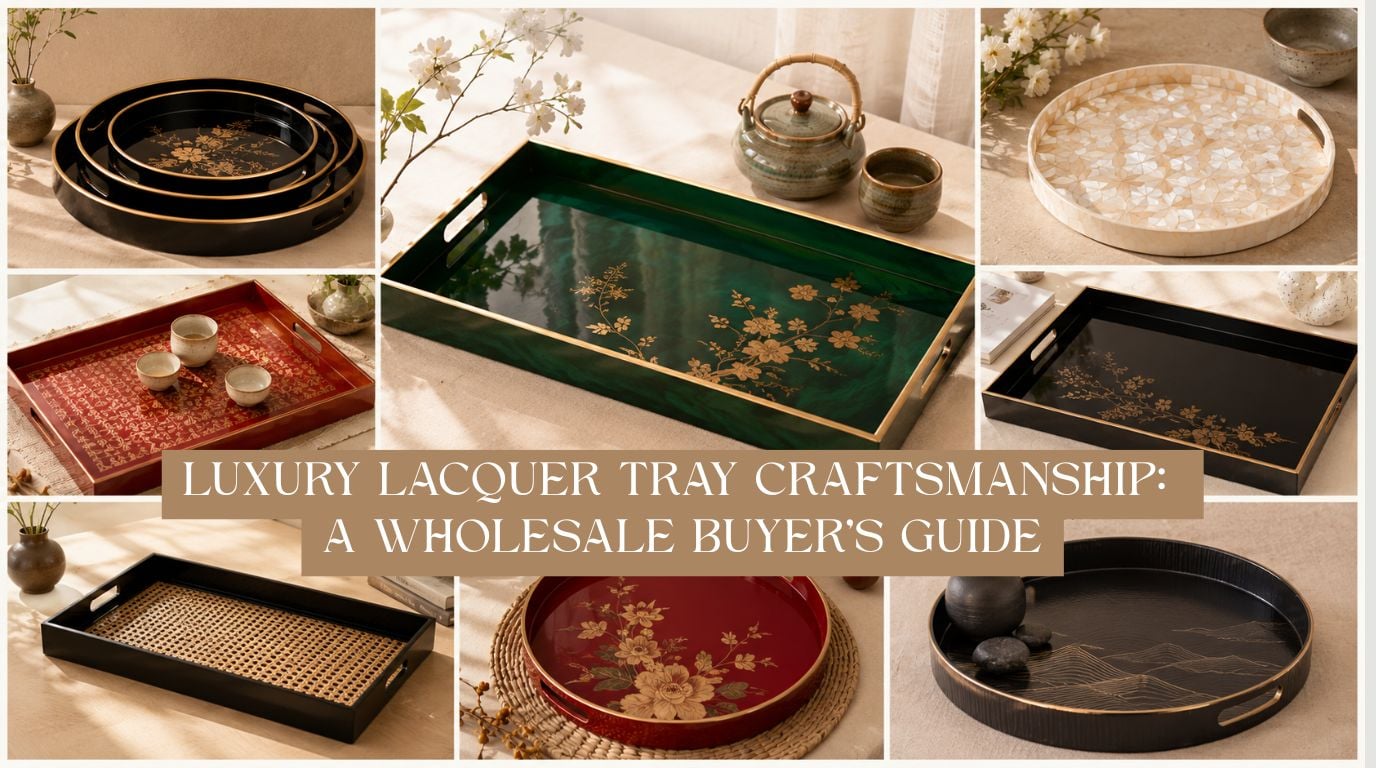 Luxury Lacquer Tray Craftsmanship: A Wholesale Buyer's Guide