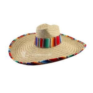 Mexican Hat Colorful Straw Sombrero
