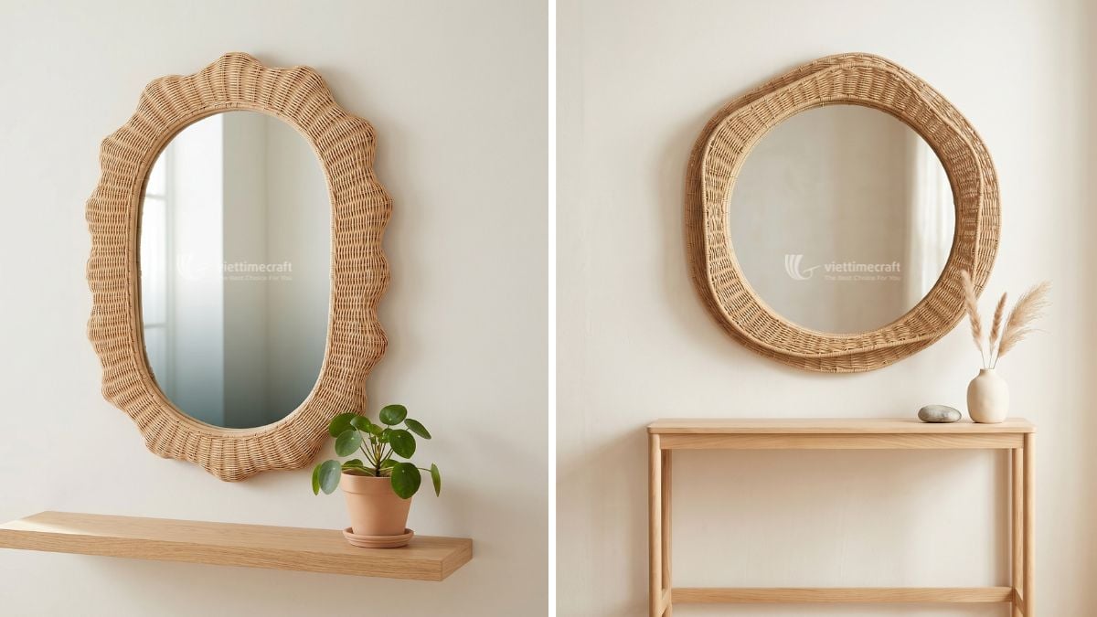Rattan Mirror Wholesale From Viettimecraft