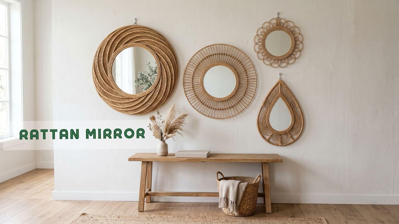 Rattan Mirror Wholesale From Vietnam