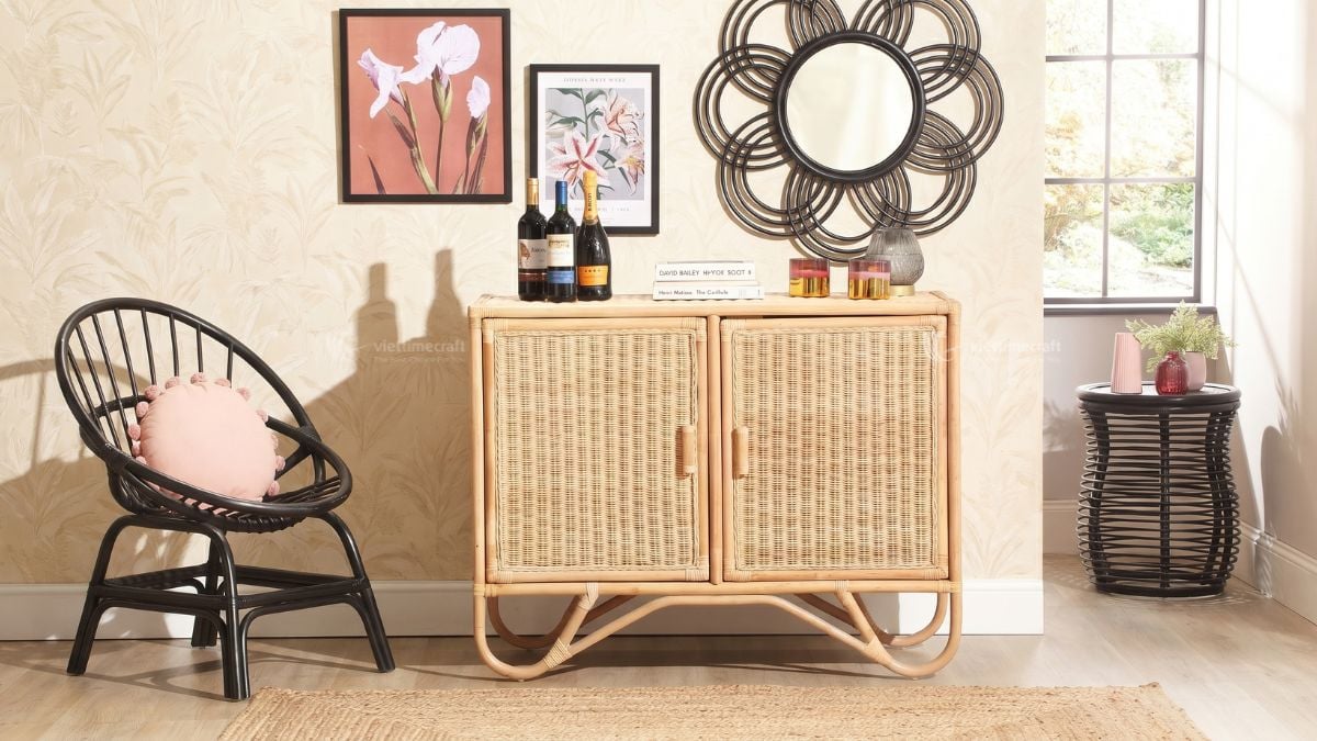Vietnam manufacturer showcasing rattan furniture trends 2027