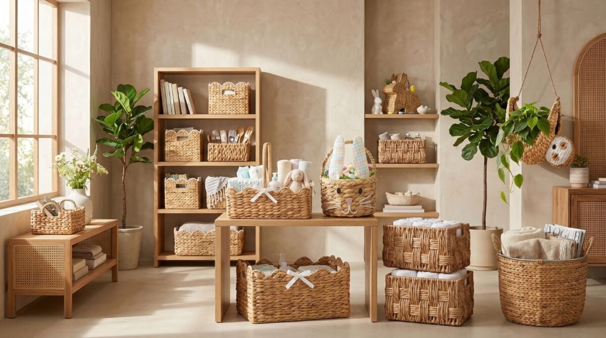 Sustainable Hyacinth Baskets