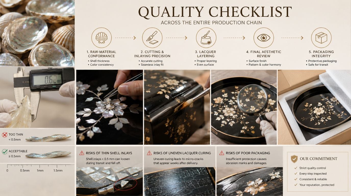 Mother‑of‑pearl Quality Checklist