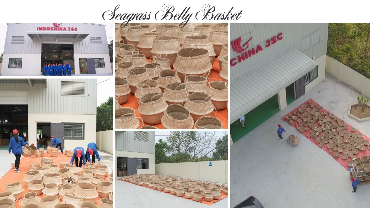 Traditional weaving techniques used in basket production