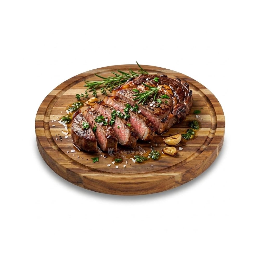 Acacia Wood Cutting Board With Juice Groove, Multifunctional Heavy Duty Chopping Board and Charcuterie Serving Tray - G00012 - Image 7