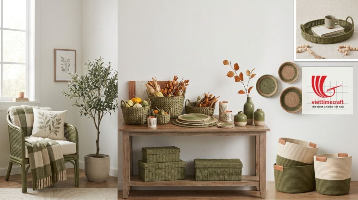 Olive Green - Color Tone for Harvest Seasons I Viettimecraft