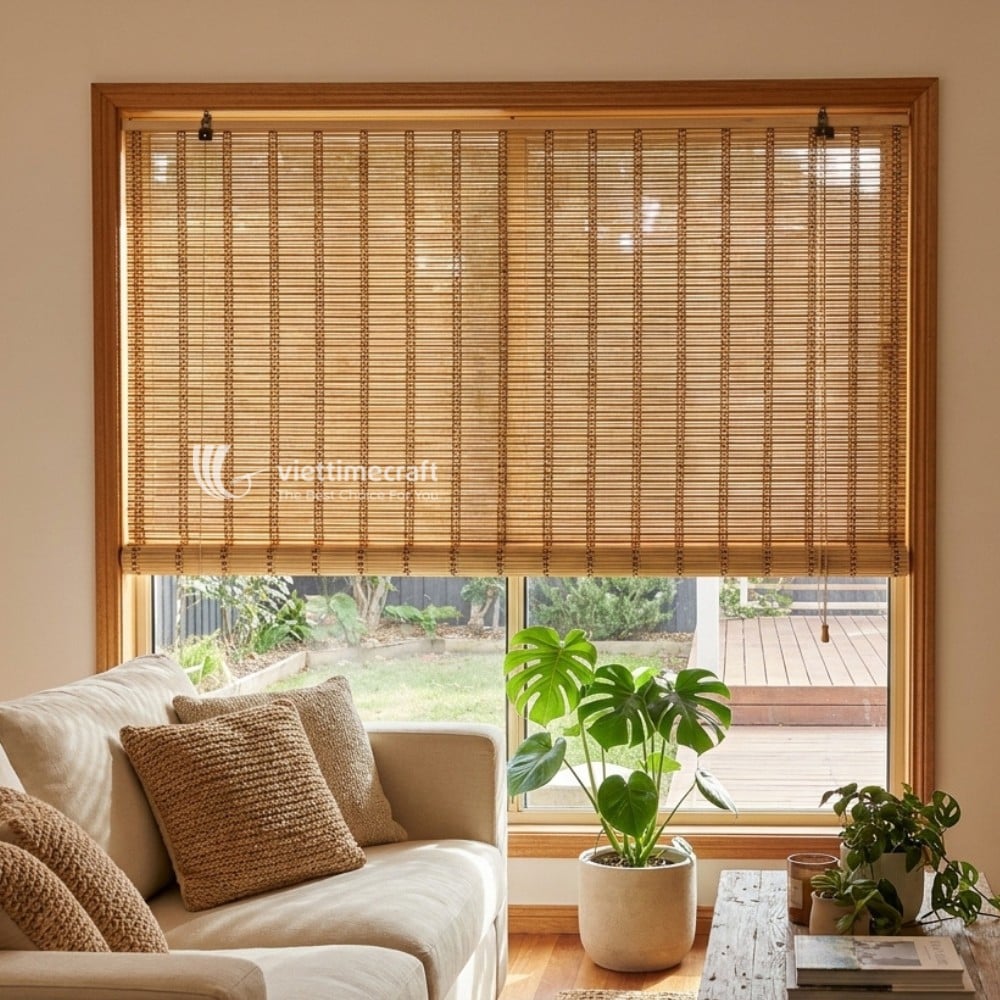 Bamboo Window Blinds I Viettimecraft