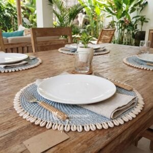 Rattan Coastal Table Mats I Viettimecraft