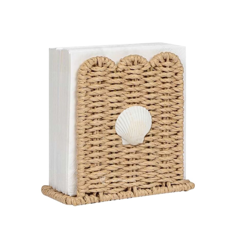 Wicker Tissue Holder I Viettimecraft