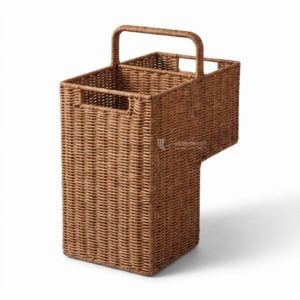 Staircase Wicker Basket I Viettimecraft