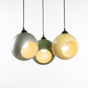 Spun Bamboo Lampshade I Viettimecraft